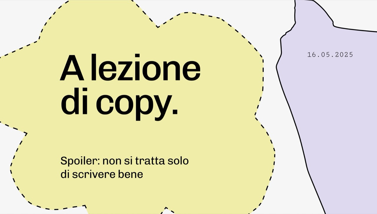 A lezione di copy